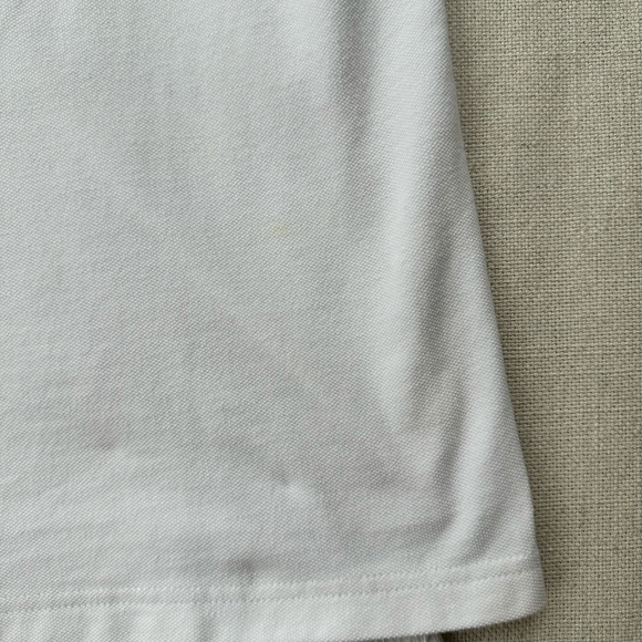 J. Crew White Polo Shirt with Green Logo - Picture 9 of 10